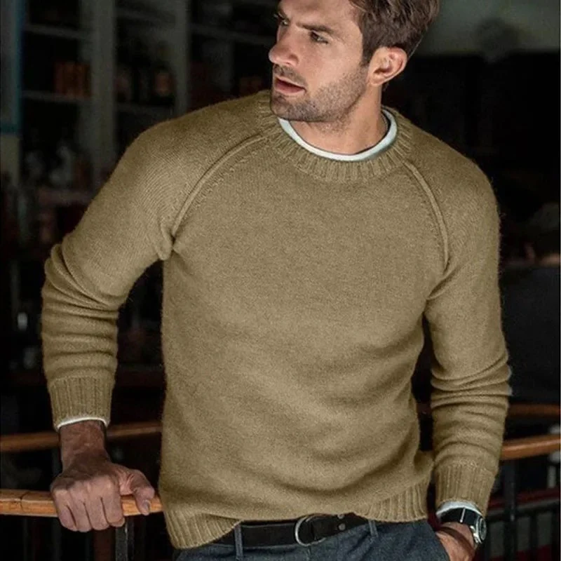 Lucas – Long Sleeve Knitted Sweater - Image 10