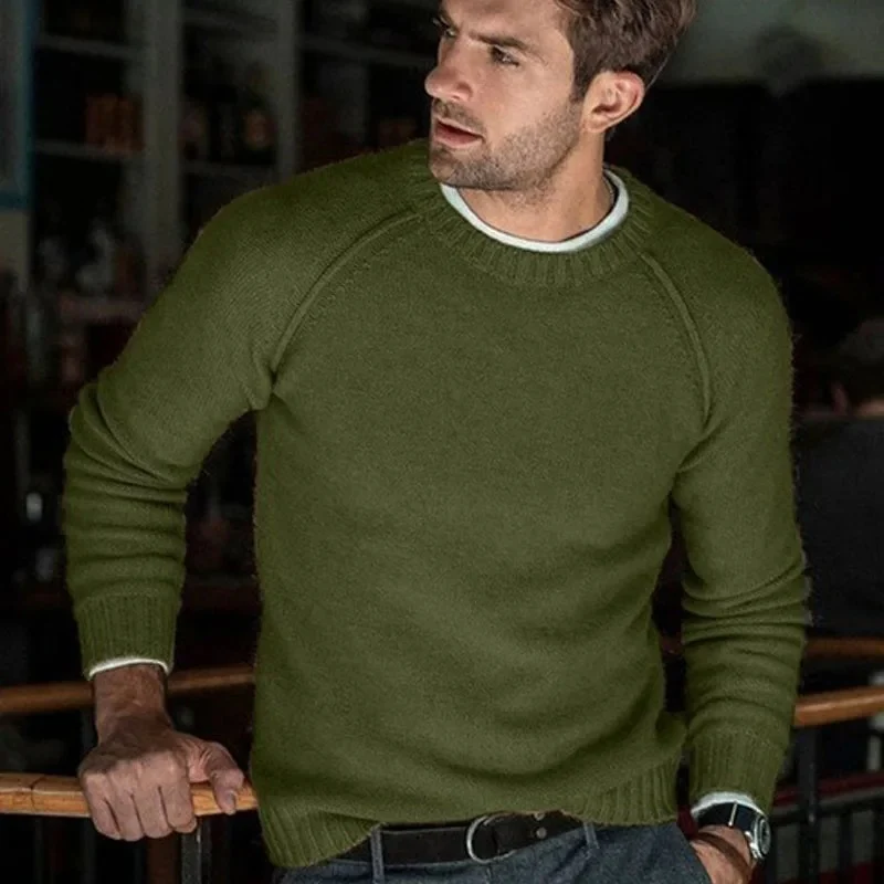 Lucas – Long Sleeve Knitted Sweater - Image 13
