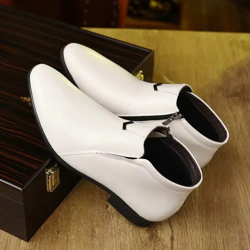Lucas – Round Toe Shoes with Zipper - Image 4