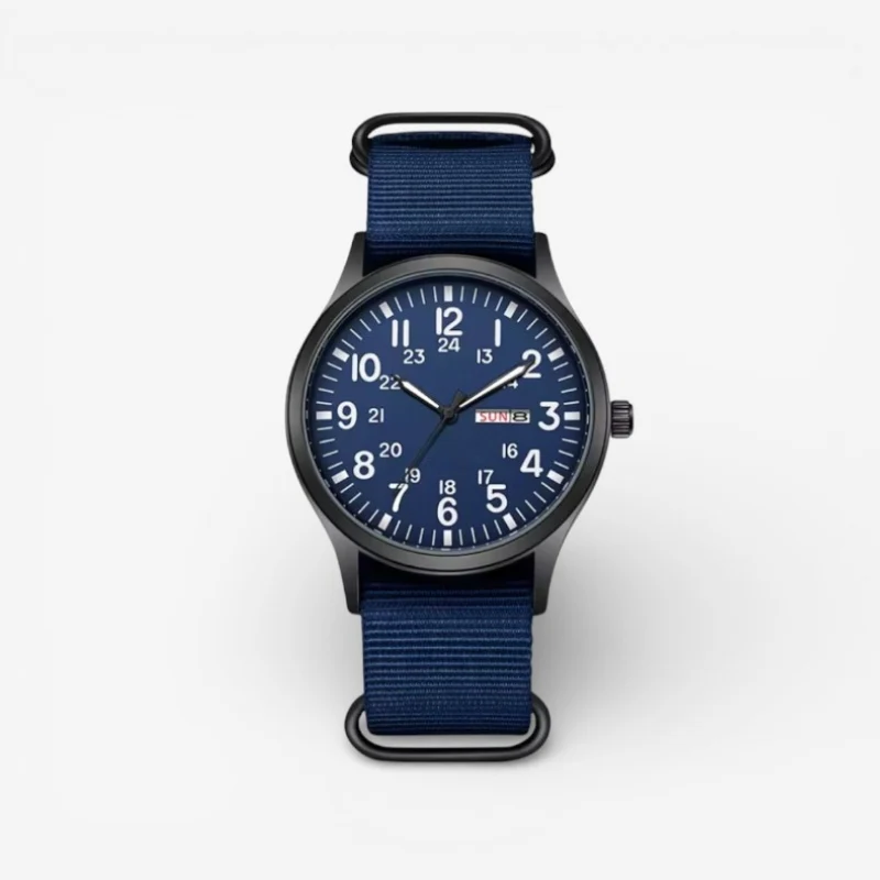 Lucas – Men's Watch with Round Dial and Clear Number Display - Image 4