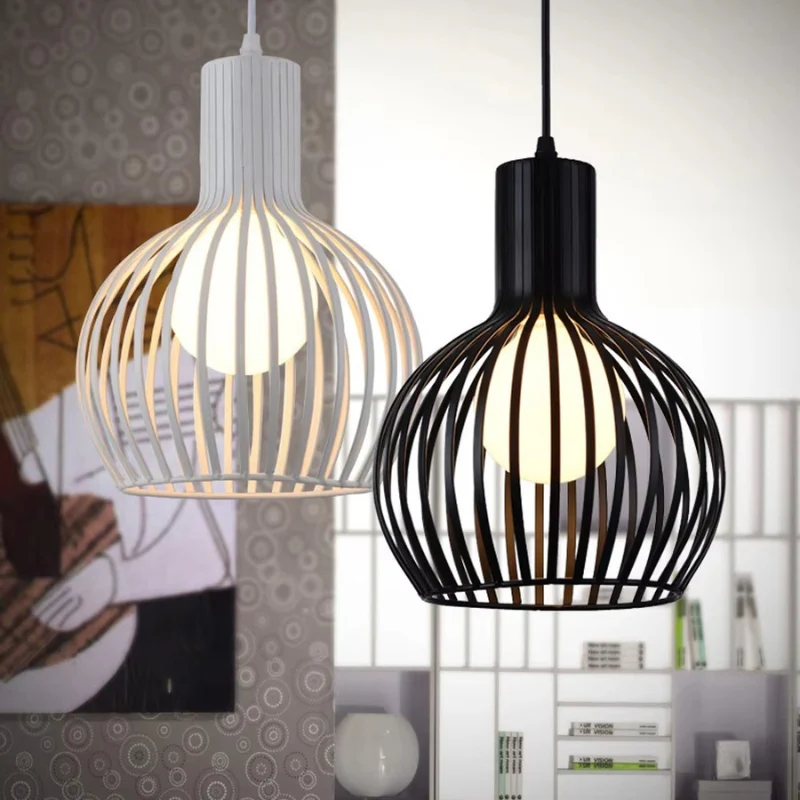 LumaCage – Round Head Ceiling Lamp with Cage Design - Image 5