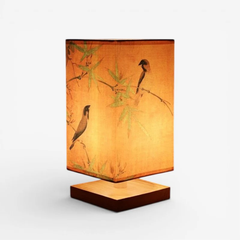 LumaFlora – Decorative LED Table Lamp with Floral Print - Image 4