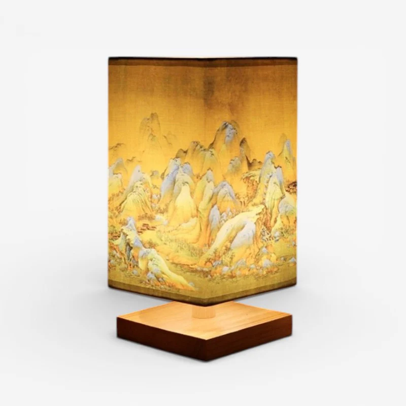 LumaFlora – Decorative LED Table Lamp with Floral Print - Image 6