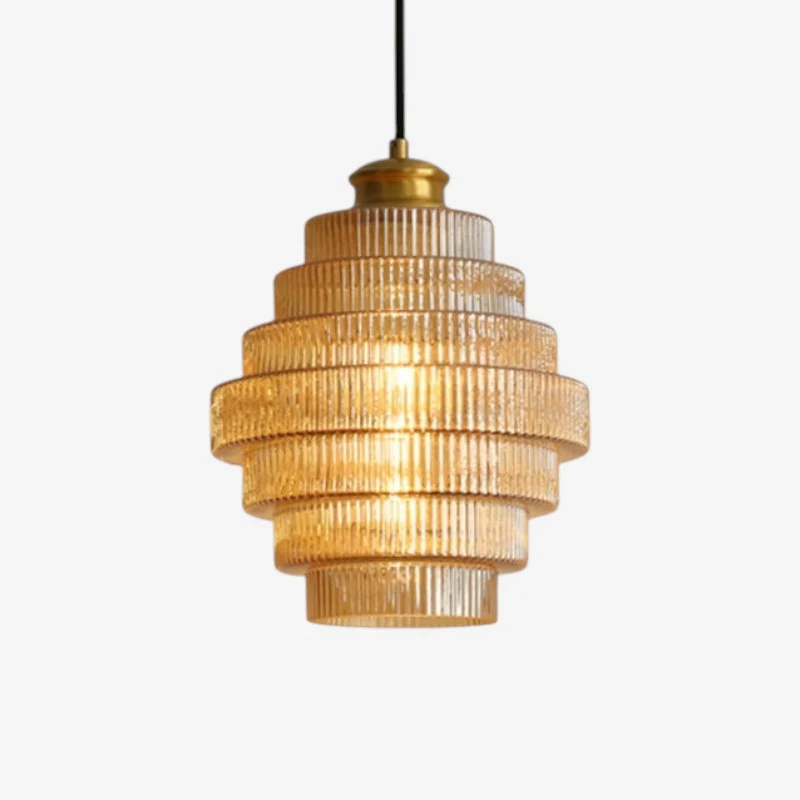 LumaGlow – LED ceiling pendant lamp with multi-layer design - Image 3