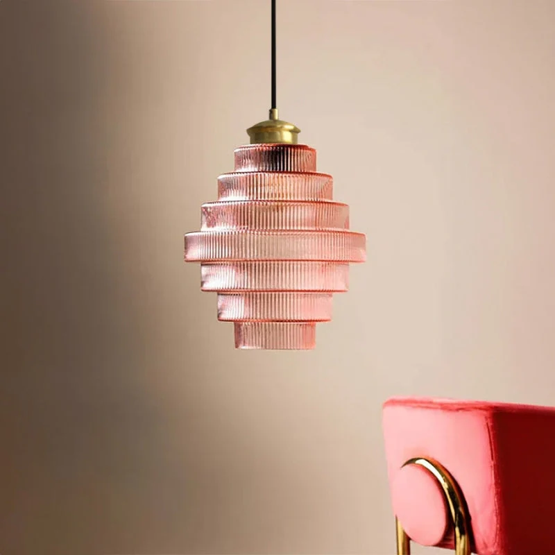 LumaGlow – LED ceiling pendant lamp with multi-layer design - Image 5