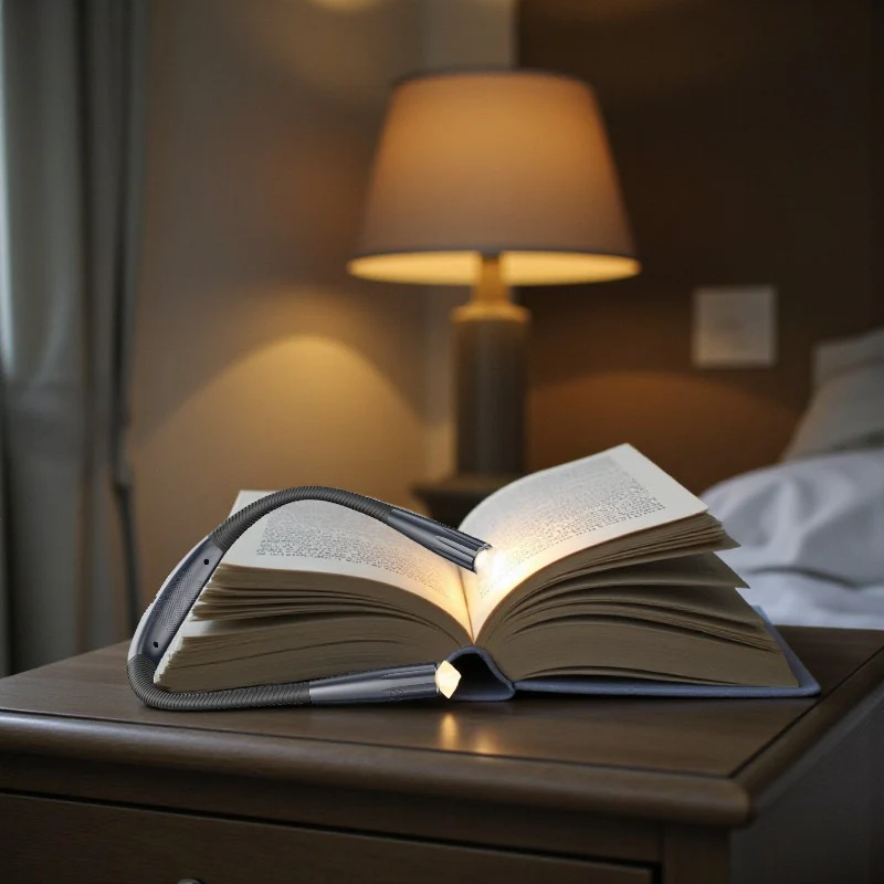 LumaRead – Rechargeable LED neck lamp with dual sidelights - Image 4
