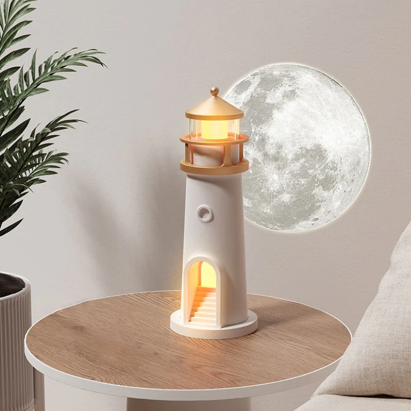 LumaSound – LED Moon Projection Lamp with Bluetooth Speaker - Image 3