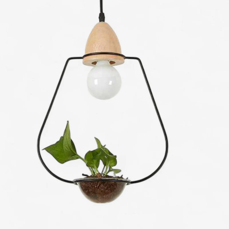 LumiBloom – Decorative LED Pendant Lamp with Flower Pot Design - Image 4