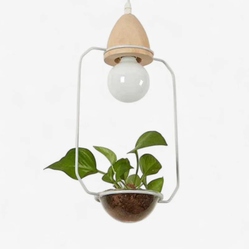 LumiBloom – Decorative LED Pendant Lamp with Flower Pot Design - Image 5