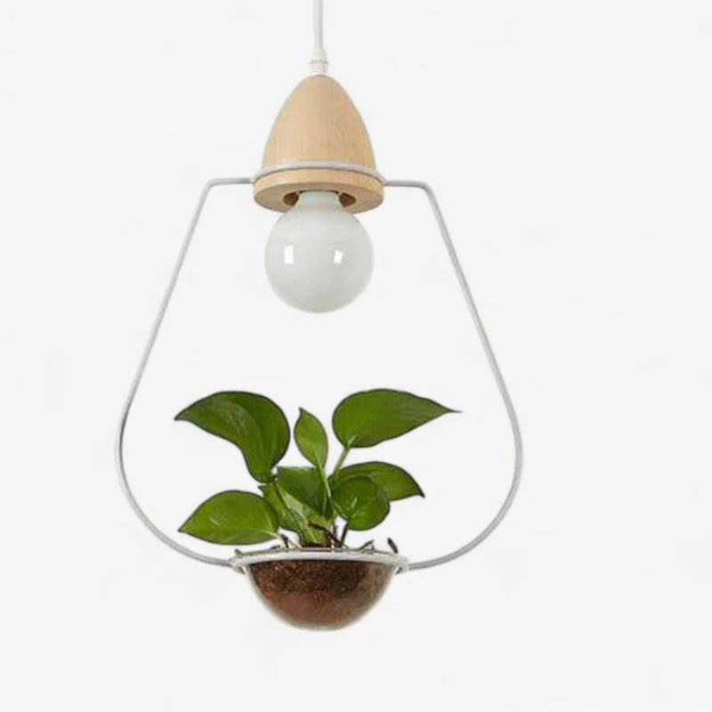 LumiBloom – Decorative LED Pendant Lamp with Flower Pot Design - Image 6