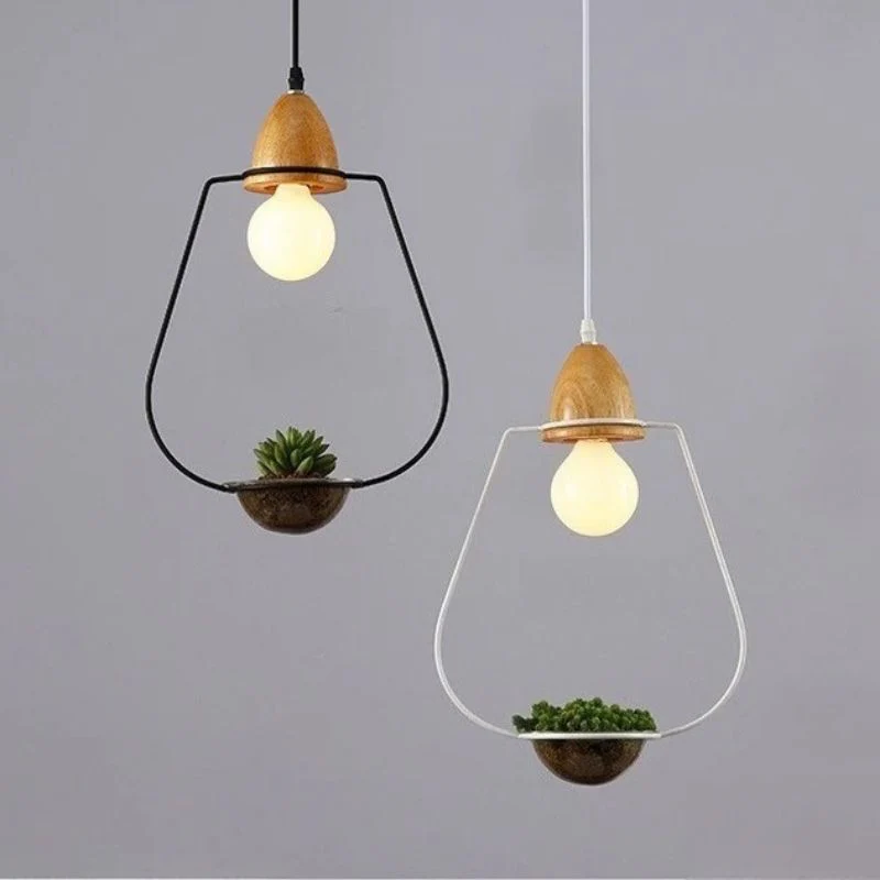 LumiBloom – Decorative LED Pendant Lamp with Flower Pot Design - Image 7
