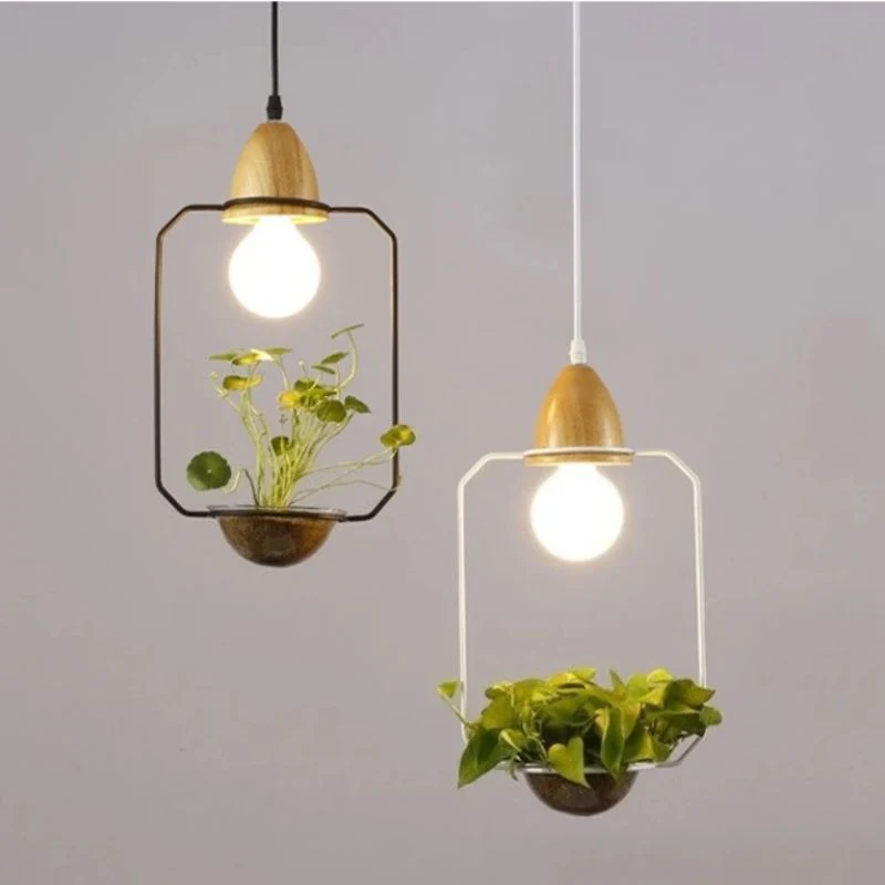 LumiBloom – Decorative LED Pendant Lamp with Flower Pot Design - Image 8