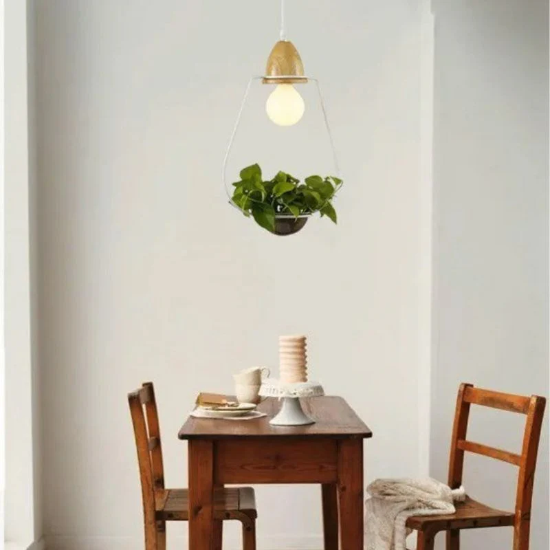 LumiBloom – Decorative LED Pendant Lamp with Flower Pot Design - Image 9