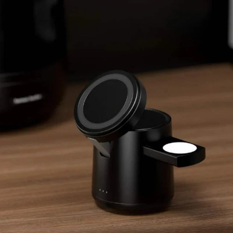 LumiDock – 3-in-1 Wireless Charger with Night Light and Desk Station - Image 3