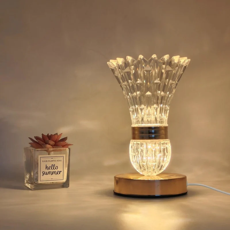 LumiFlora – LED Desk Lamp with Flower Vase Design - Image 6