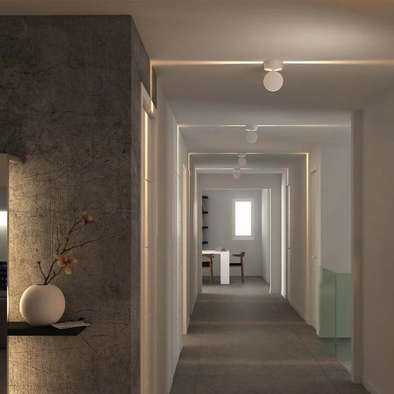 LumiSpin – LED Wall Lamp with Round Head and Rotatable Design - Image 3