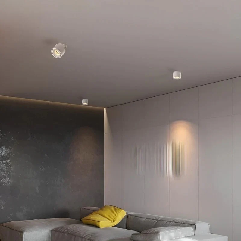 LumiSpin – Rotating LED Ceiling Light with Round Shape - Image 6