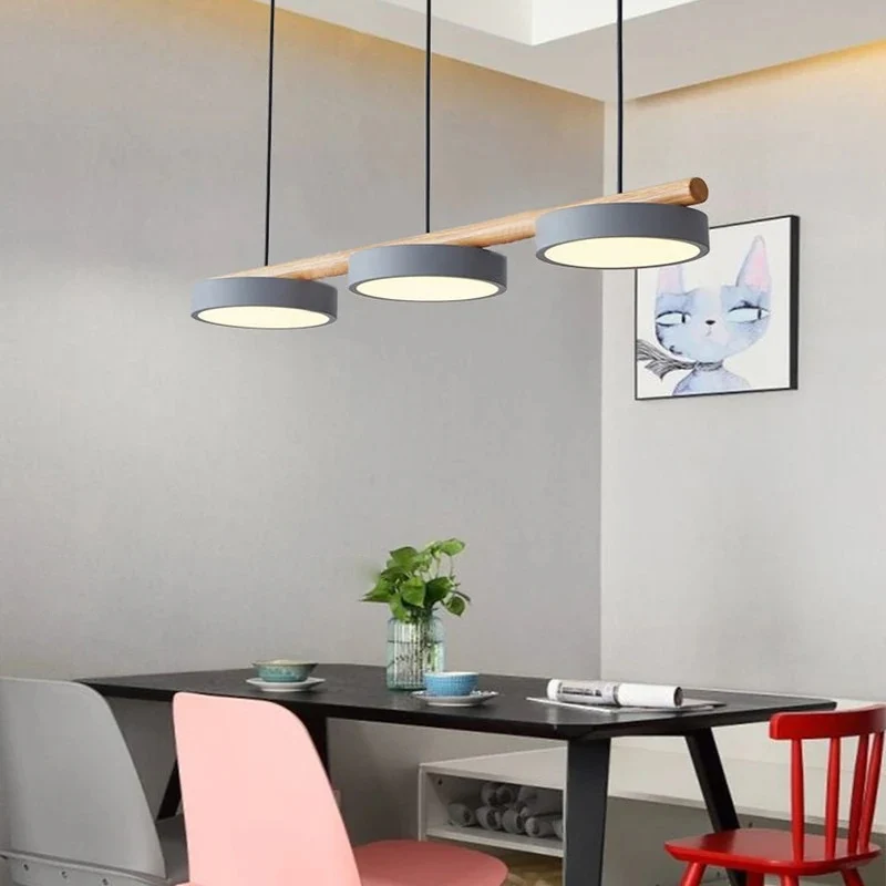 LumiTrio – LED Pendant Ceiling Light with Three-Head Design - Image 5