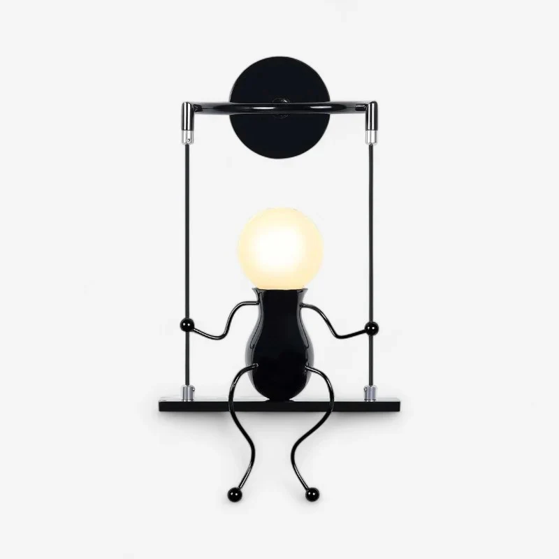 LumoSwing – LED Wall Lamp with Swing Hanging Accent - Image 2