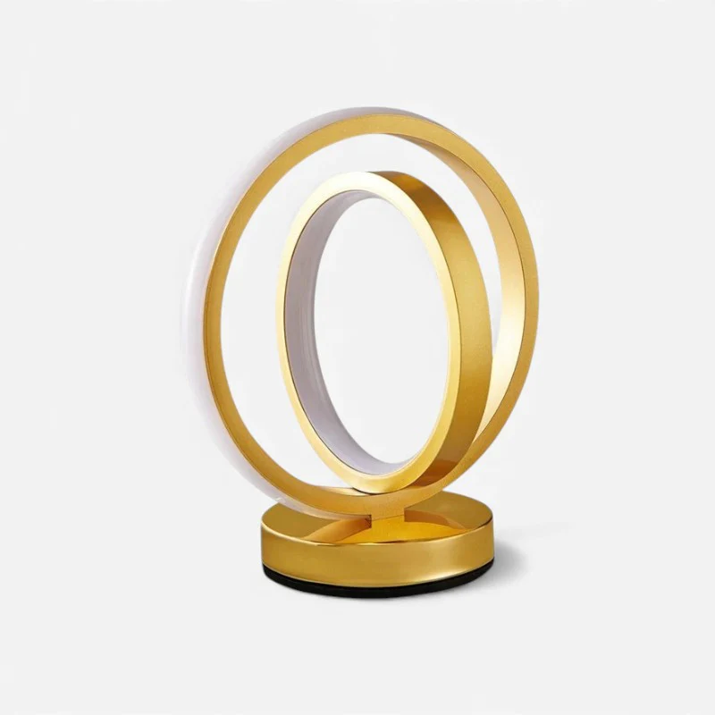 LumoTier – LED Desk Lamp with Double Rings