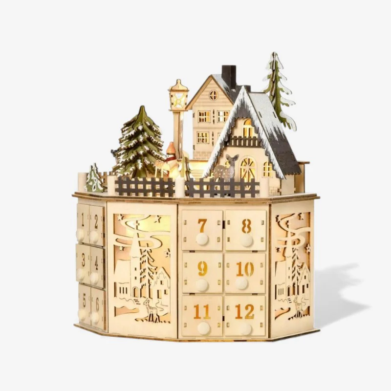 LuxeGem – 24-Day Advent Calendar with Jewelry Set