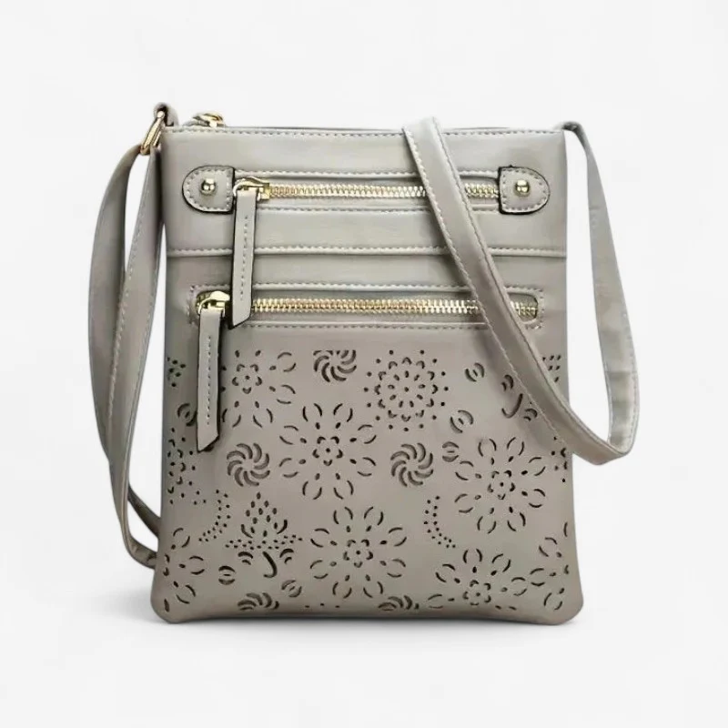 Mathilda – Large Shoulder Bag with Multiple Zip Pockets