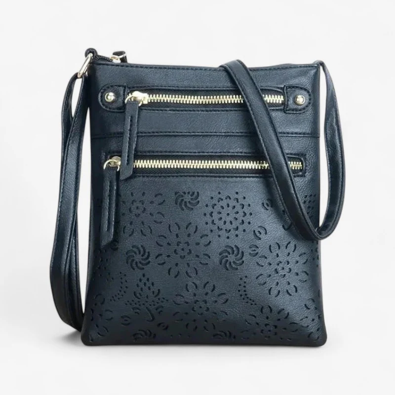 Mathilda – Large Shoulder Bag with Multiple Zip Pockets - Image 2