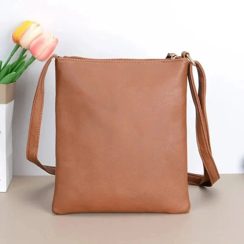 Mathilda – Large Shoulder Bag with Multiple Zip Pockets - Image 6