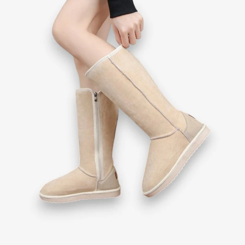 Mia – Round Toe Ankle Boots with Anti-Slip Sole & Zipper Closure - Image 2