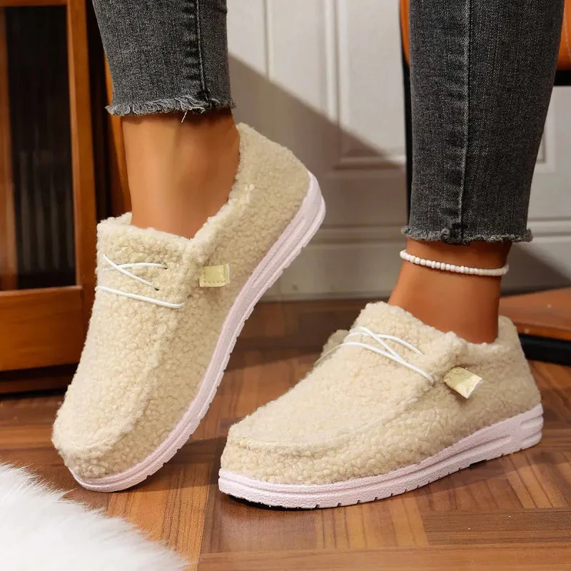 Mia – Women's Round Toe Flats with Slip-On Design - Image 12