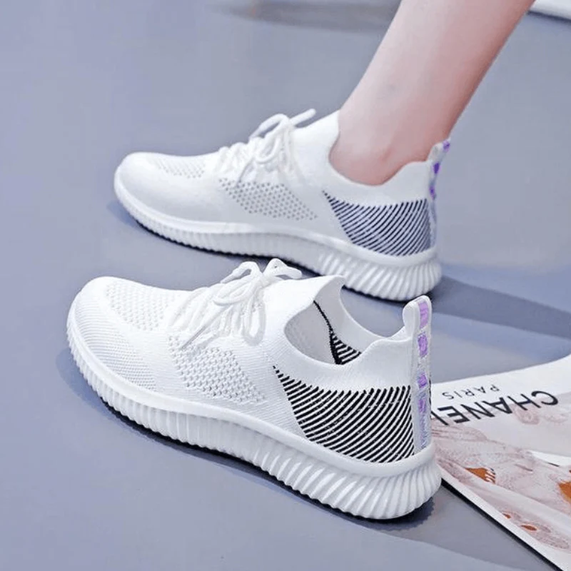 Mia – Round Toe Sneakers with Anti-Slip Grip - Image 4