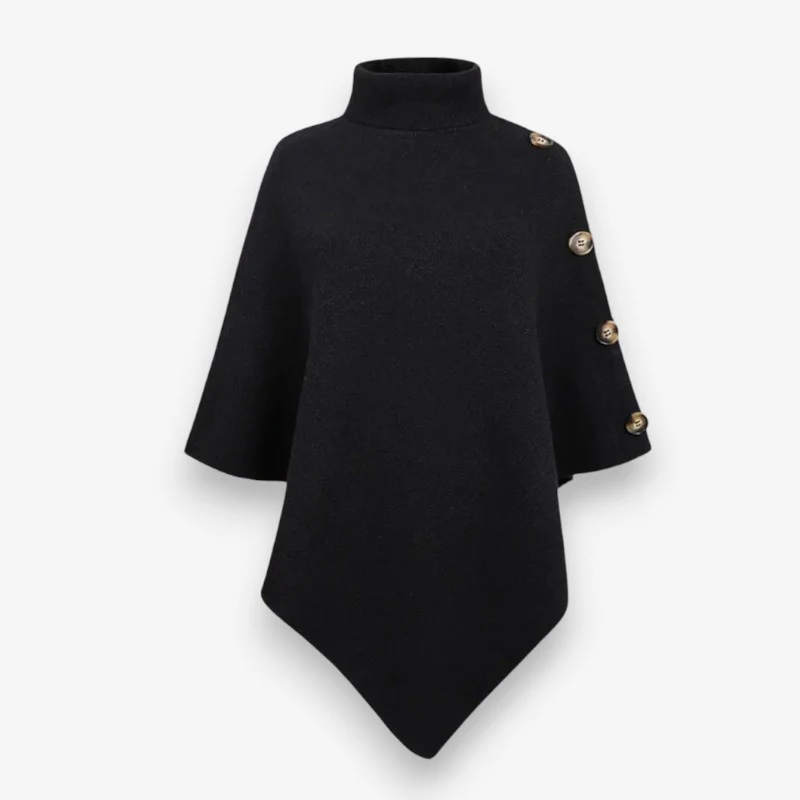 Mia – Sleeveless Sweater with Collar and Buttons - Image 2
