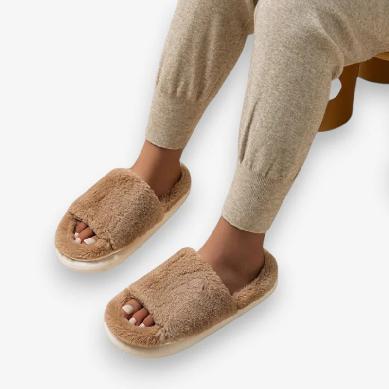 Mia – Slippers with Non-Slip Sole & Faux Fur - Image 2