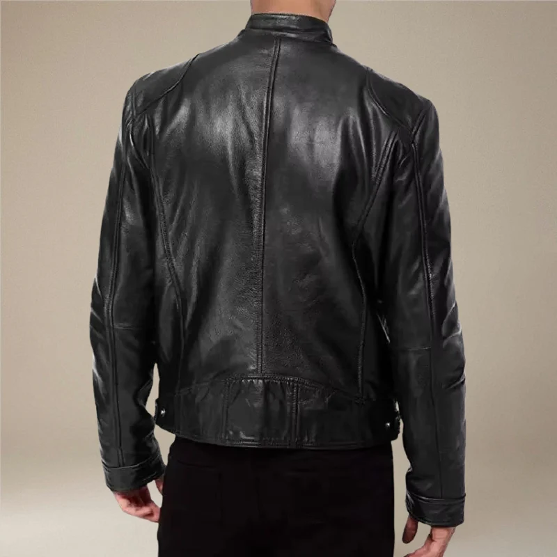 Milan – Slim Fit Zip-Up Jacket with Multiple Pockets - Image 12