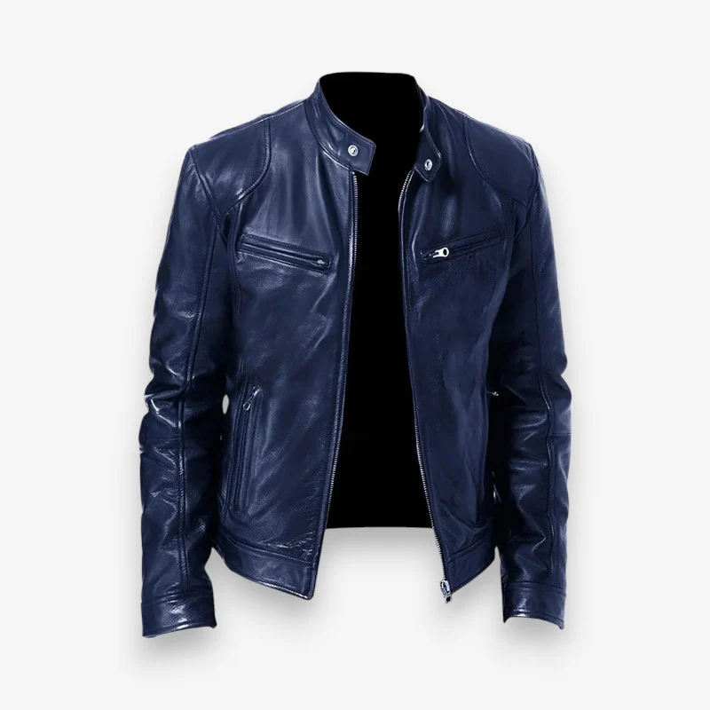 Milan – Slim Fit Zip-Up Jacket with Multiple Pockets - Image 5