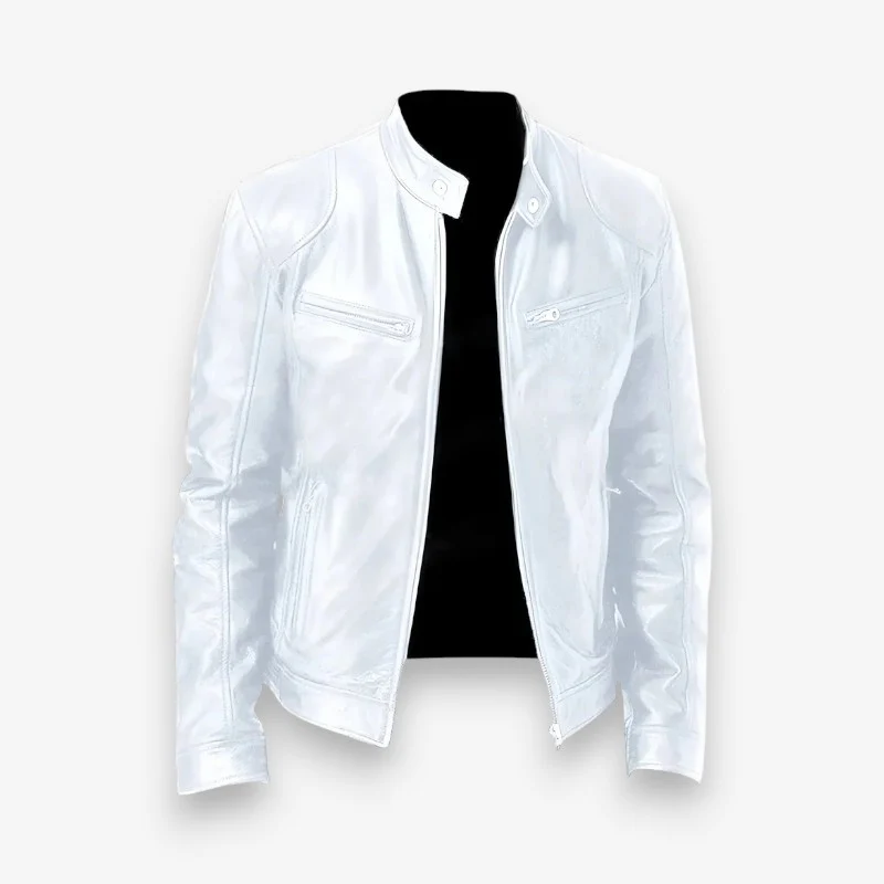 Milan – Slim Fit Zip-Up Jacket with Multiple Pockets - Image 7