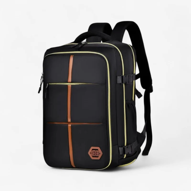Milan – Backpack with Adjustable Straps and Multiple Zip Compartments