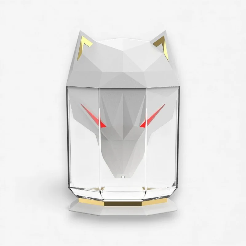 MistWolf – Portable Wolf-Shaped Humidifier with LED Light
