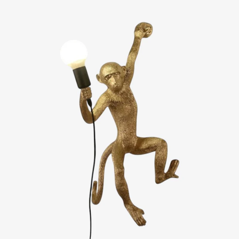MonoGlow – LED Wall Lamp Monkey Design - Image 2