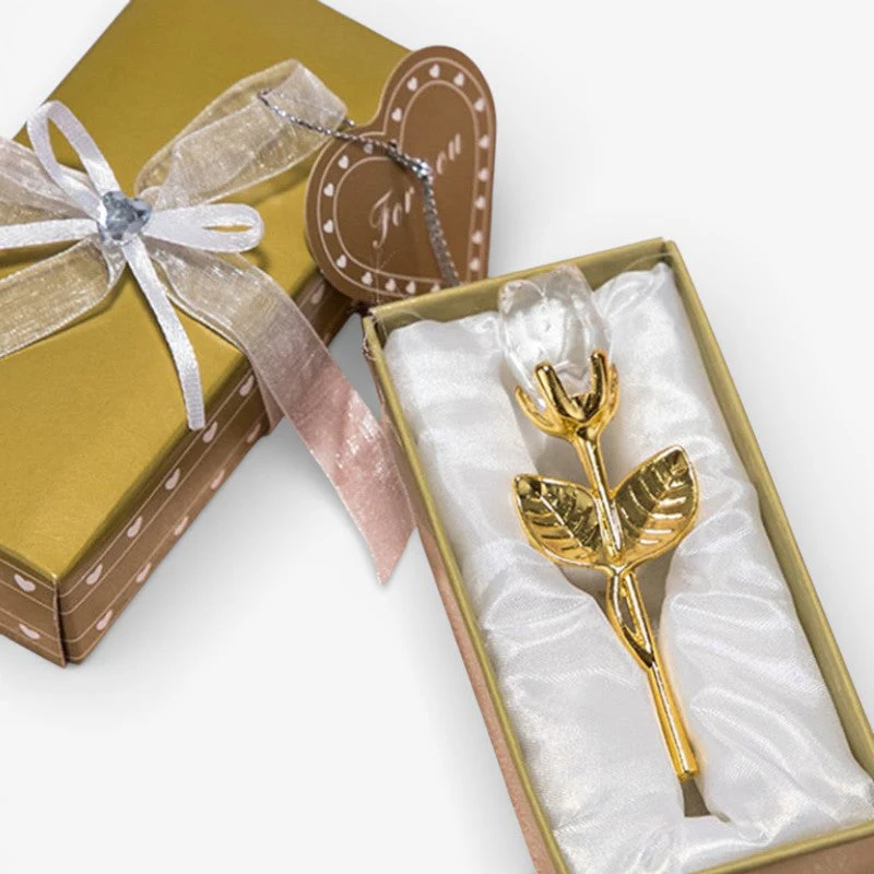 Decorative Crystal Gift Box with Heart and Rose - Image 5
