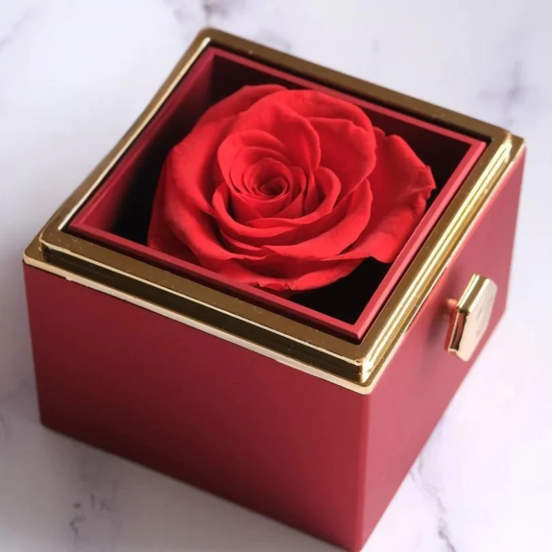 Eternal Rose Box with Cuddle Necklace - Image 2
