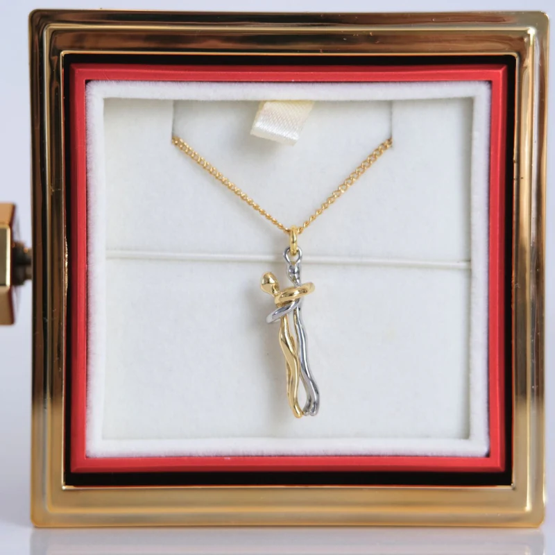 Eternal Rose Box with Cuddle Necklace - Image 5