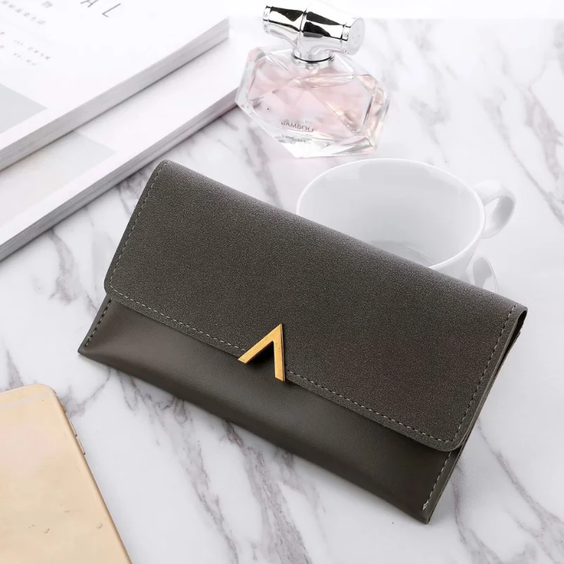 Hasp Handbag with Back Zipper - Image 9