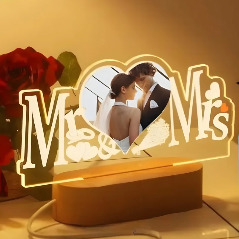 Illuminated Picture Frame with USB Lighting - Image 5