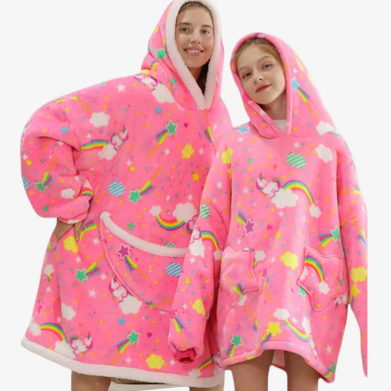 Long Sleeve Hoodie with Oversized Casual Fit - Image 4