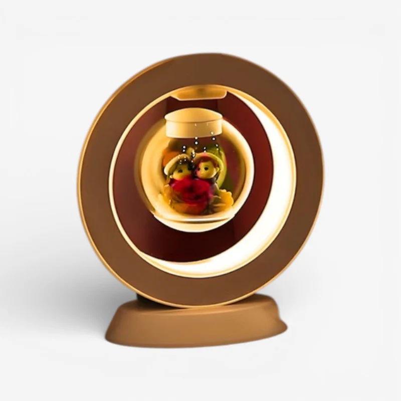 USB Desk Lamp with Floating Flower Design - Image 6