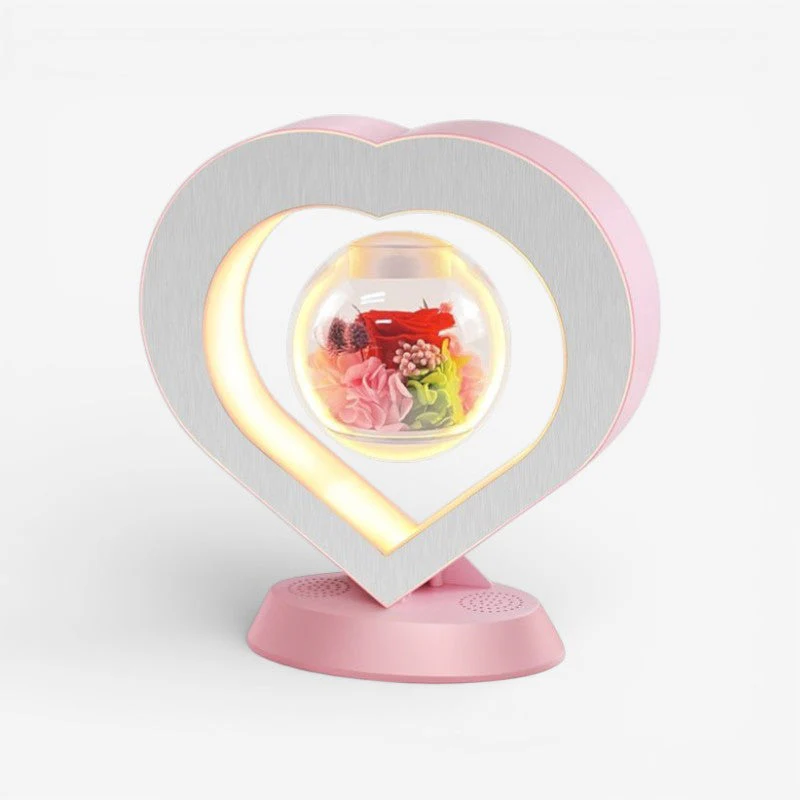 USB Desk Lamp with Floating Flower Design - Image 8
