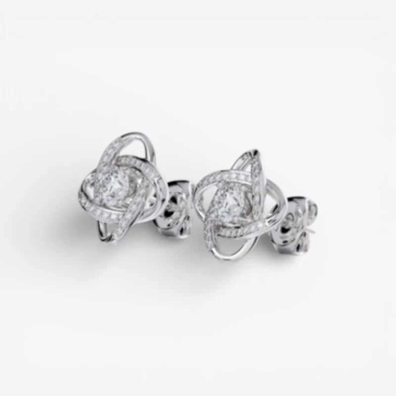 Wrapped Design Earrings for Daily Wear - Image 2
