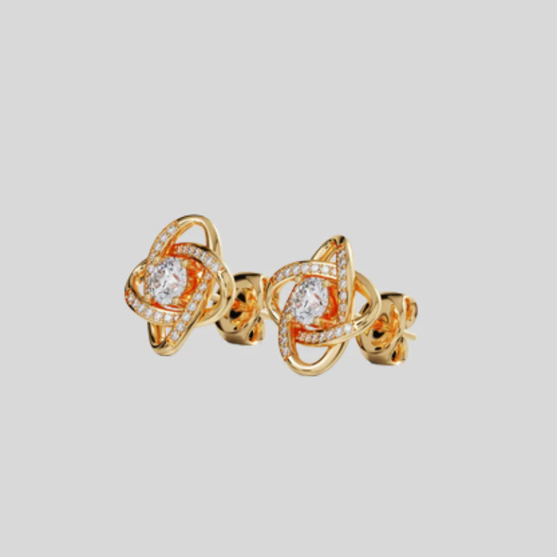 Wrapped Design Earrings for Daily Wear - Image 4