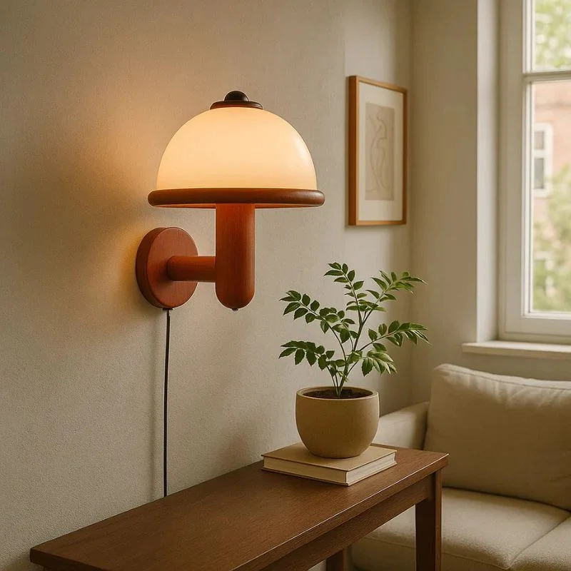 MushGlow – LED Wall Lamp with Mushroom Design - Image 2